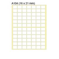 新星牌 New Star Label A104  16 x 22 mm  1260個 包