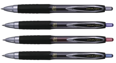 Uni UMN-207  0.5  按掣啫喱筆 紅色 