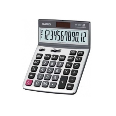 Casio DX-120ST 計數機  12位  可調教螢幕